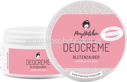 Ponyhütchen Deo Creme Blütenzauber, 50 ml