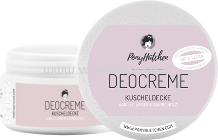 Ponyhütchen Deo Creme Kuscheldecke, 50 ml