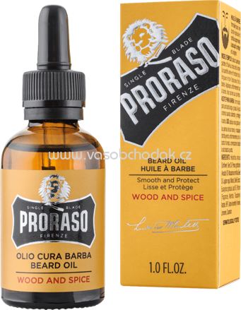 Proraso Bartöl Wood & Spice, 30 ml