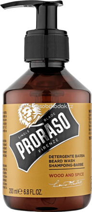 Proraso Bartshampoo Wood & Spice, 200 ml