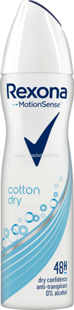Rexona Deo Spray Antitranspirant cotton dry, 150 ml