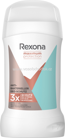 Rexona Deo Stick Antitranspirant Maximum Protection Schutz Bei Stress, 40 ml