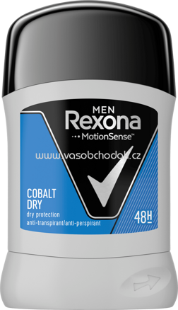 Rexona Men Deo Stick Antitranspirant Cobalt Dry, 50 ml