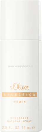 S.Oliver Deo Naturalspray Selection women, 75 ml