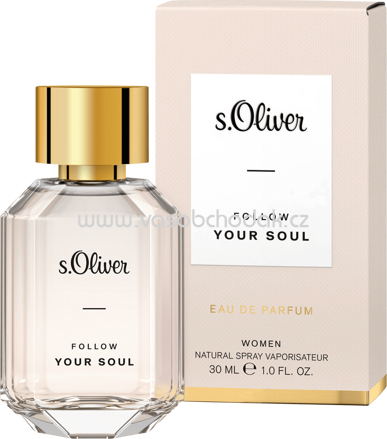 S.Oliver Eau de Parfum follow your soul woman, 30 ml