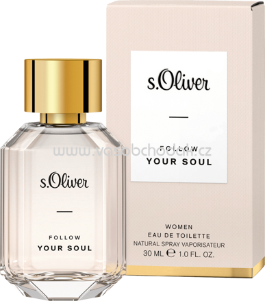 S.Oliver Eau de Toilette follow your soul woman, 30 ml