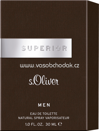 S.Oliver Eau de Toilette Superior men, 30 ml