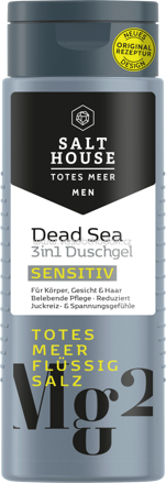 Salthouse Duschgel Men Totes Meer Sensitiv, 250 ml