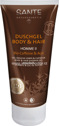 Sante Duschgel Homme II Body & Hair, 200 ml