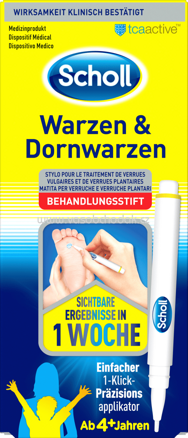 Scholl Behandlungsstift Warzen und Dornwarzen, 2g