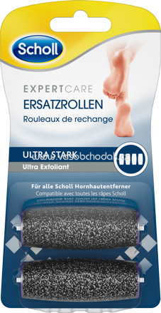 Scholl Ersatzrollen Hornhaut-Entferner, Stufe 4, ultra stark, 2 St