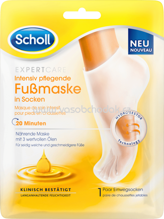 Scholl Fuß-Maske, 1 Paar, 2 St