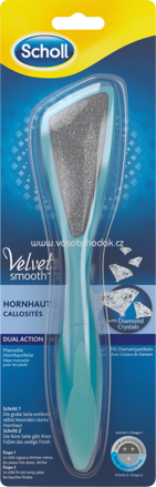 Scholl Hornhaut-Entferner Feile, Velvet Smooth, 1 St