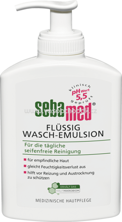 Sebamed Flüssigseife Waschemulsion seifenfrei, 200 ml