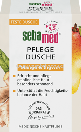 Sebamed Feste Dusche Mango & Ingwer, 100g