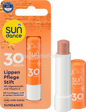 SUNDANCE Lippenpflegestift LSF 30, 4,8 g