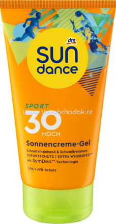 SUNDANCE Sonnencreme-Gel Sport LSF 30, 150 ml