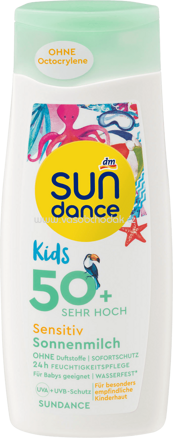 SUNDANCE Sonnenmilch Kids sensitiv LSF 50+, 200 ml