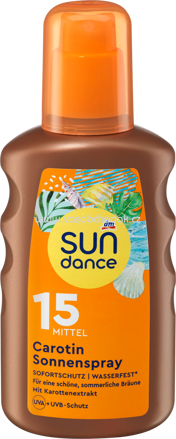 SUNDANCE Sonnenspray Carotin LSF 15, 200 ml