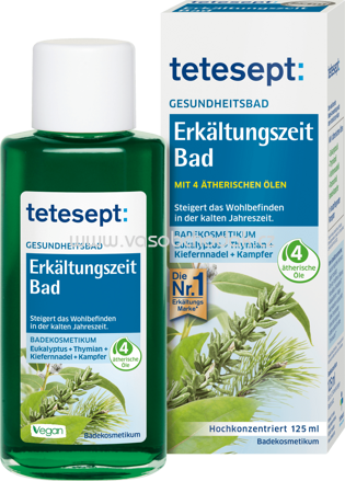 Tetesept Erkältungszeit Bad, 125 ml