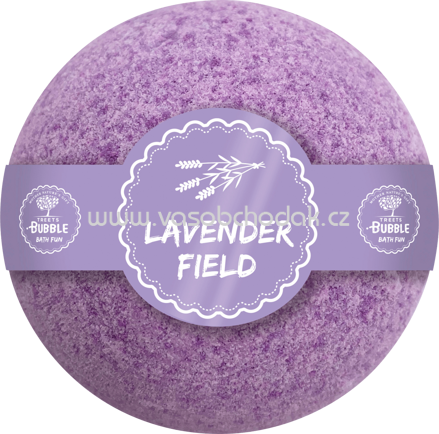 Treets Bubble Badekugel Lavender Field, 170g