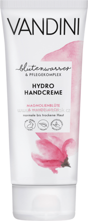 VANDINI Handcreme Hydro Magnolienblüte & Mandelmilch, 75 ml