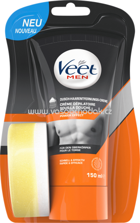 Veet MEN Dusch-Haarentfernungscreme, 150 ml