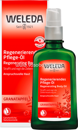 Weleda Körperöl Granatapfel-Regenerations-Öl, 100 ml
