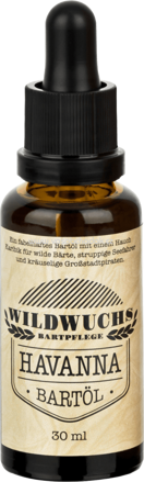 Wildwuchs Bartpflege Bartöl Havanna, 30 ml