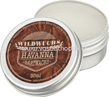 Wildwuchs Bartpflege Bartwachs Havanna, 30 ml