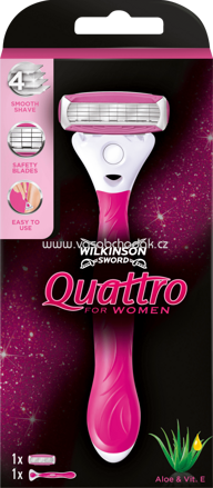 Wilkinson Rasierer Quatro for Women, 1 St