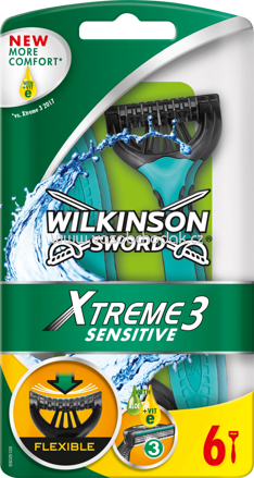 Wilkinson Einwegrasierer Extreme 3 Sensitive, 6 St