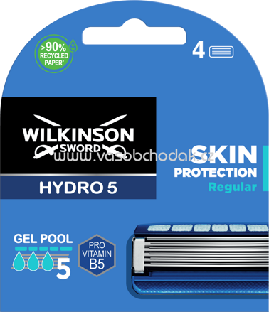 Wilkinson Rasierklingen Hydro 5 Skin Protection Regular, 4 St
