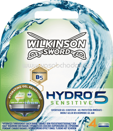 Wilkinson Rasierklingen Hydro 5 Sensitive, 4 St