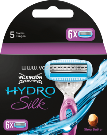 Wilkinson Rasierklingen Hydro Silk, 6 St