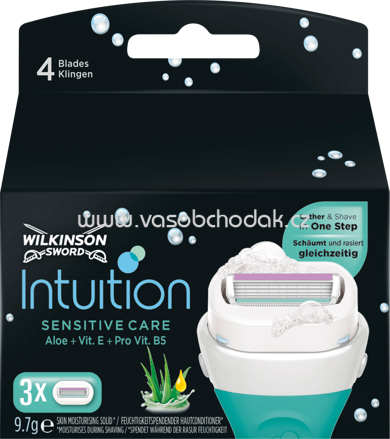 Wilkinson Rasierklingen Intuition Sensitive Care, 3 St