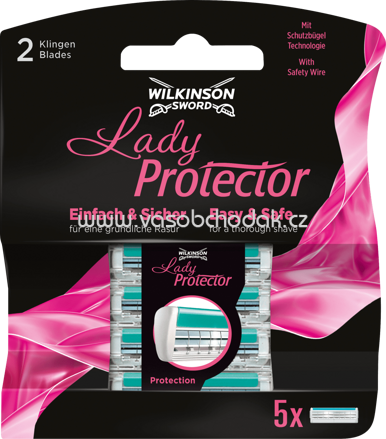 Wilkinson Rasierklingen Lady Protector, 5 St