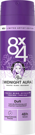 8x4 Deospray Midnight Aura, 150 ml