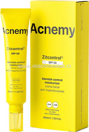 Acnemy Gesichtscreme Zitcontrol LSF 50, 40 ml