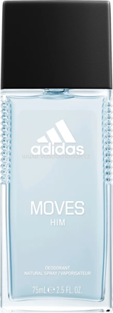 adidas Deo Naturalspray Zerstäuber moves for him, 75 ml