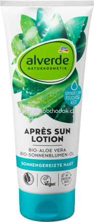 alverde NATURKOSMETIK After Sun Lotion, 200 ml