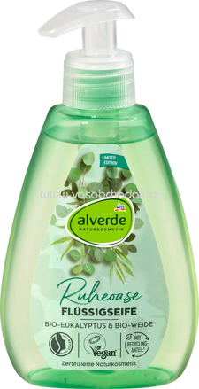 alverde NATURKOSMETIK Flüssigseife Ruheoase, 300 ml