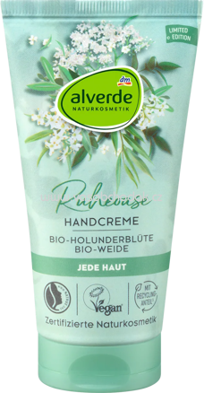 alverde NATURKOSMETIK Handcreme Ruheoase, 75 ml