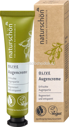 alverde NATURKOSMETIK Augencreme Naturschön, 15 ml