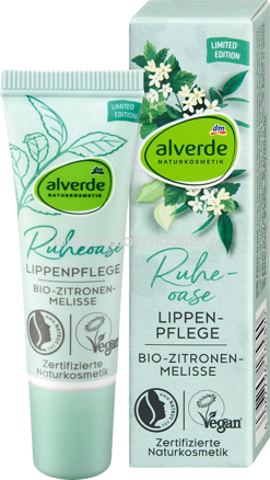 alverde NATURKOSMETIK Lippenpflege Ruheoase, 10 ml