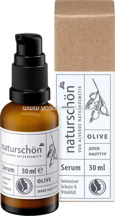 alverde NATURKOSMETIK Serum naturschön Olive, 30 ml