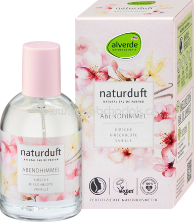 alverde NATURKOSMETIK Abendhimmel Eau de Parfum, 50 ml