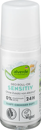 alverde NATURKOSMETIK Deo Roll-On Sensitiv, 50 ml