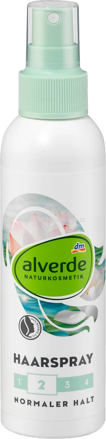 alverde NATURKOSMETIK Haarspray Lotusblüte & violetter Reis, 150 ml
