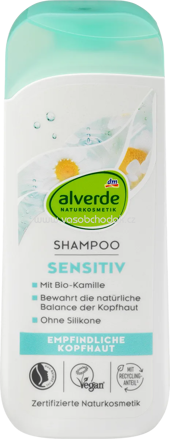 alverde NATURKOSMETIK Shampoo Sensitiv Kamille, 200 ml